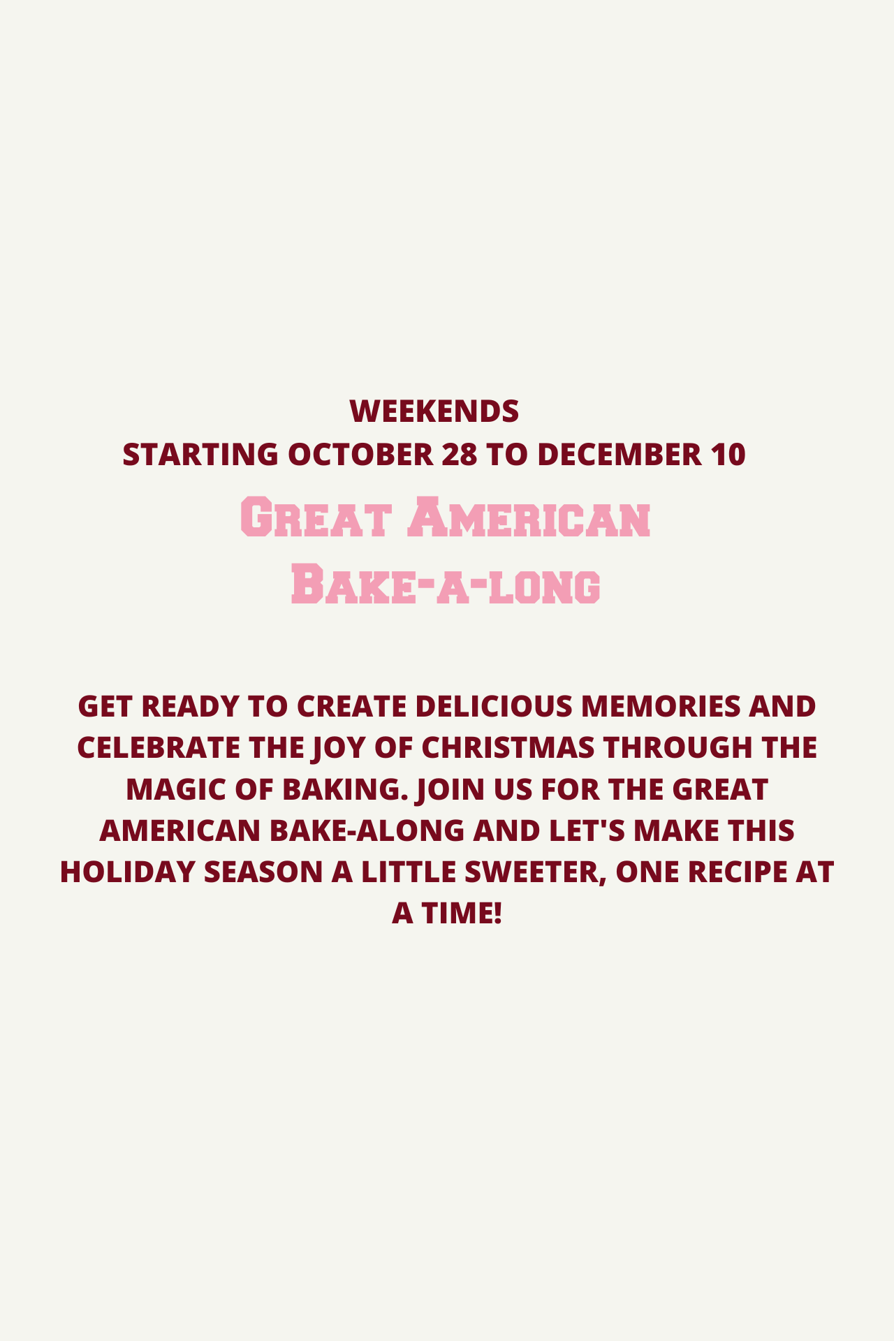 Great American Bake-A-Long: Red Velvet Cake (Saturday, December 2)