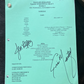 DAYS of OUR LIVES Script- Autographed by Eric Martsolf & Jen Lilley