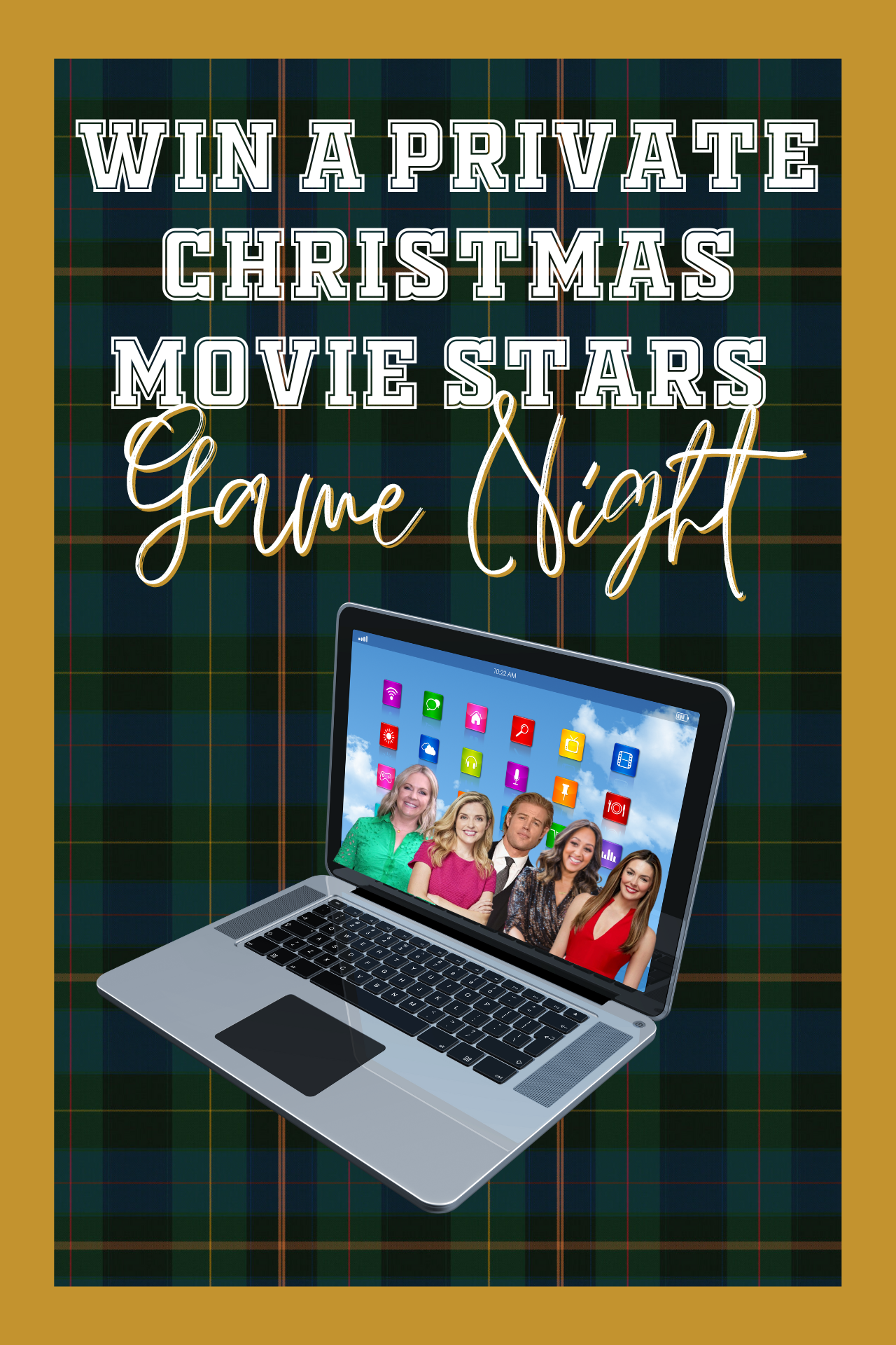 Win a Private Christmas Movie Stars Game Night